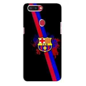 Чехол для Oppo R11s (Барселона) (Лого Барсы)