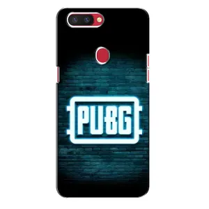Чохол (TPU) з картинкою "Лого Пабг" на Оппо Р11с (Лого PUBG)