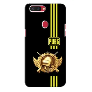 Чохол (TPU) з картинкою "Лого Пабг" на Оппо Р11с (Логотип PUPG)