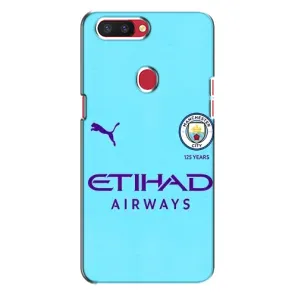 Силиконовые Чехлы принт Футбол на Oppo R11s (Man City)