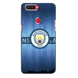 Силиконовые Чехлы принт Футбол на Oppo R11s (ManCity)