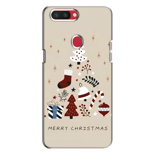 Чехол с рисунком «Merry Christmas» для OPPO R11s Чехол с рисунком «Merry Christmas» для OPPO R11s