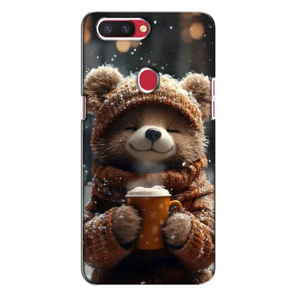 Чехол с рисунком «Медвежонок с кофе» для OPPO R11s Чехол с рисунком «Медвежонок с кофе» для OPPO R11s