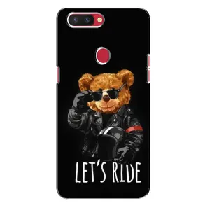 Чехол с рисунком «Модный Мишка» для OPPO R11s