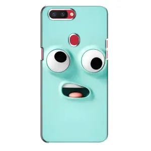Чехол с рисунком «Забавное мятное лицо» для OPPO R11s