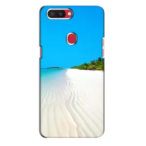 Летний Чехол на Oppo R11s (Море песок)