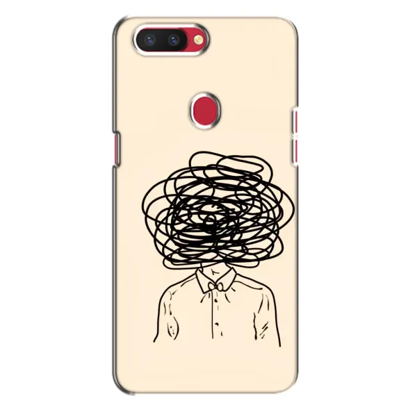 Чехол с рисунком «Мысли» для OPPO R11s