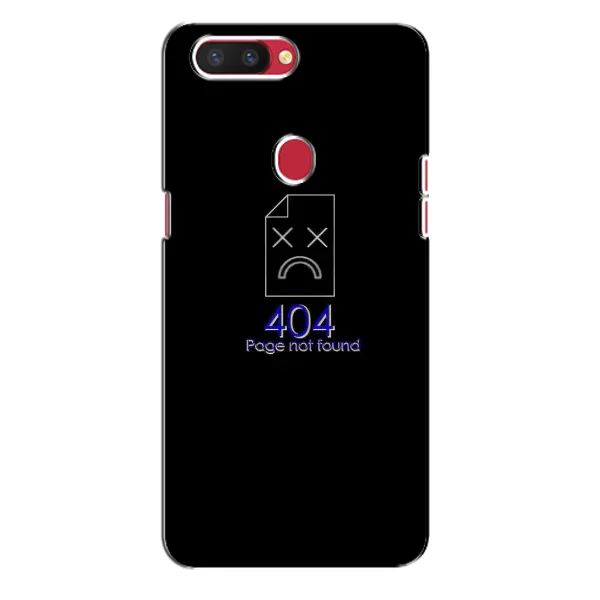Чехол с рисунком «Ошибка 404» для OPPO R11s Чехол с рисунком «Ошибка 404» для OPPO R11s