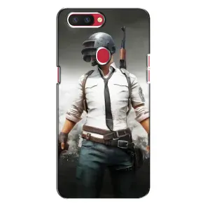 Чохол з картинкою "Герой Pubg" на Oppo R11s (Пабг)