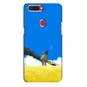 Чехлы на военную тематику для Oppo R11s (Попадание)