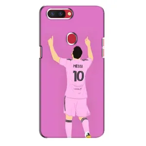 Чехлы Лео Месси в Майами на Oppo R11s (Празднование Месси)