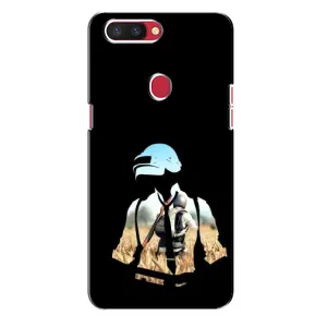 Чохол з картинкою "Герой Pubg" на Oppo R11s (Пубг мен)