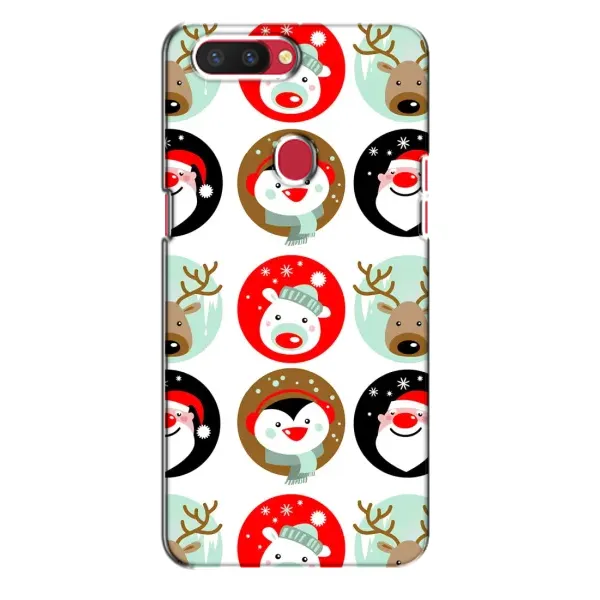 Чехол с рисунком «Рождественский принт» для OPPO R11s Чехол с рисунком «Рождественский принт» для OPPO R11s