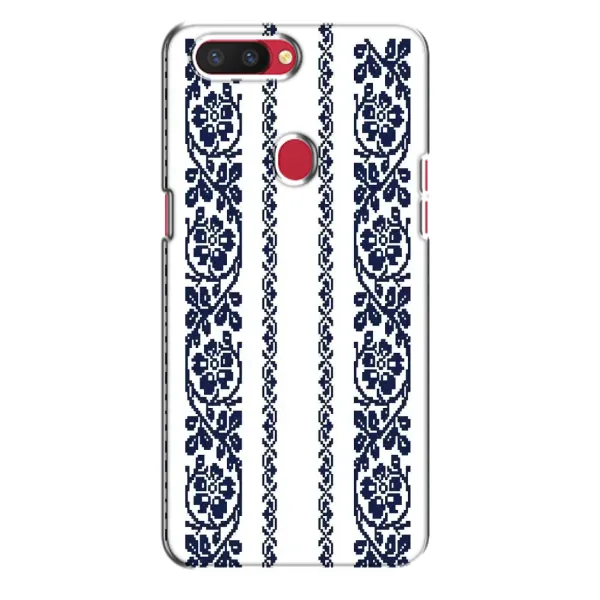 Чехол с рисунком «Синяя вышиванка» для OPPO R11s Чехол с рисунком «Синяя вышиванка» для OPPO R11s