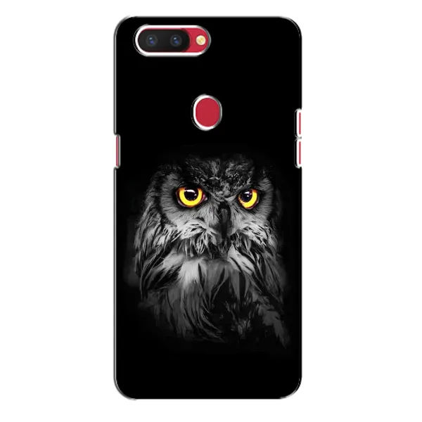 Чехол с рисунком «Сова на чёрном» для OPPO R11s Чехол с рисунком «Сова на чёрном» для OPPO R11s