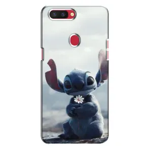 Чохол з малюнком Стіч для OPPO R11s (Стіч з квіткою)