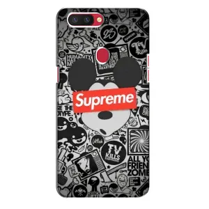 Чехол с рисунком «Supreme Маус» для OPPO R11s