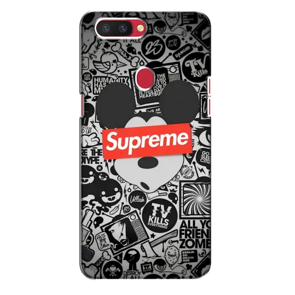 Чехол с рисунком «Supreme Маус» для OPPO R11s