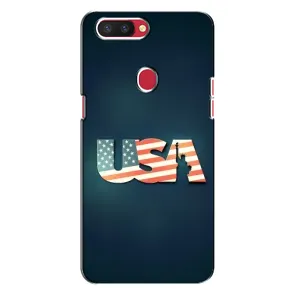 Чехол Флаг USA для Oppo R11s (USA)