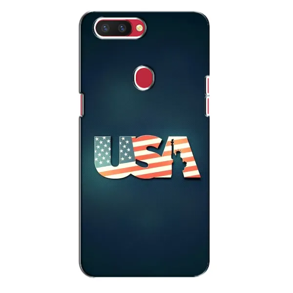 Чехол с рисунком «USA» для OPPO R11s