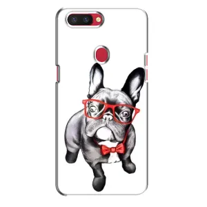 Бампер для Oppo R11s з картинкою "Песики" (В окулярах)
