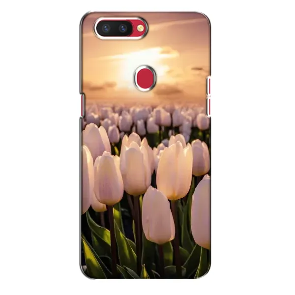 Чехол с рисунком «Закат с цветами» для OPPO R11s Чехол с рисунком «Закат с цветами» для OPPO R11s
