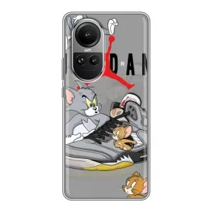 Силіконовый Чохол Nike Air Jordan на Оппо Рено 10 Про (Air Jordan)