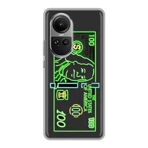 Чехол (Дорого -богато) на Oppo Reno 10 Pro (Баксы)