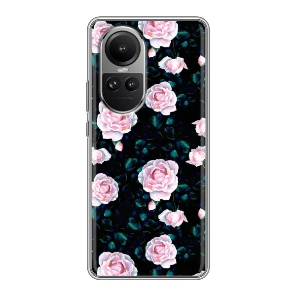 Чехол с рисунком «Чайные розы» для OPPO Reno 10 Pro Чехол с рисунком «Чайные розы» для OPPO Reno 10 Pro