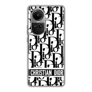 Чехол (Dior, Prada, YSL, Chanel) для Oppo Reno 10 Pro (Christian Dior)