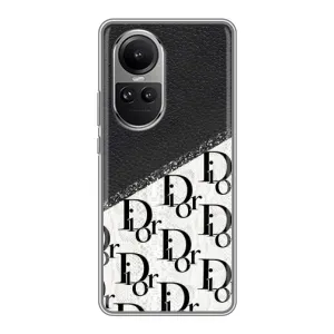 Чехол (Dior, Prada, YSL, Chanel) для Oppo Reno 10 Pro (Диор)