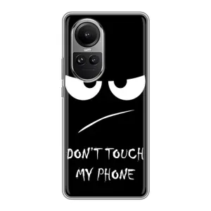 Чохол з прикольним текстом на Oppo Reno 10 Pro (Dont)