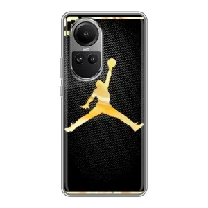 Силіконовый Чохол Nike Air Jordan на Оппо Рено 10 Про (Джордан 23)