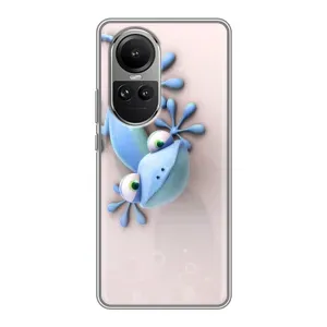 Чохли з зображенням різних тварин на Oppo Reno 10 Pro (Геккон)