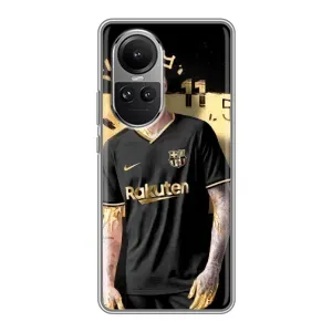 Силиконовый Чехол Oppo Reno 10 Pro (Gold Neymar)