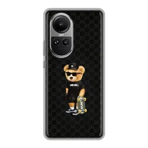 Чехлы Мишка Тедди для Оппо Рено 10 Про (GUCCI Teddy)