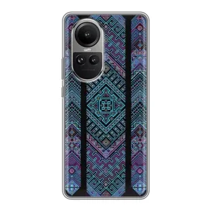 Силиконовый Чехол на Oppo Reno 10 Pro (Крутой орнамент)