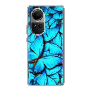 Силіконовий бампер з картинкою звірів для Oppo Reno 10 Pro (Крила метеликів)