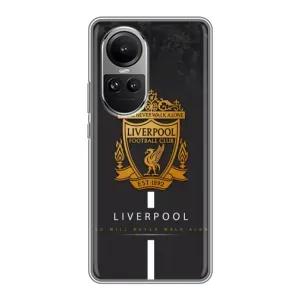 Силиконовые Чехлы принт Футбол на Oppo Reno 10 Pro (Liverpool)