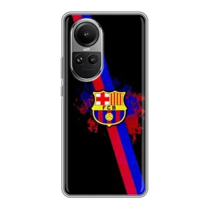 Чехол для Oppo Reno 10 Pro (Барселона) (Лого Барсы)