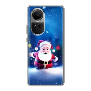 Чехлы на Новый Год Oppo Reno 10 Pro (Маленький Дед Мороз)