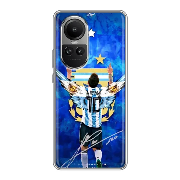 Чехол с рисунком «Месси Аргентина» для OPPO Reno 10 Pro Чехол с рисунком «Месси Аргентина» для OPPO Reno 10 Pro