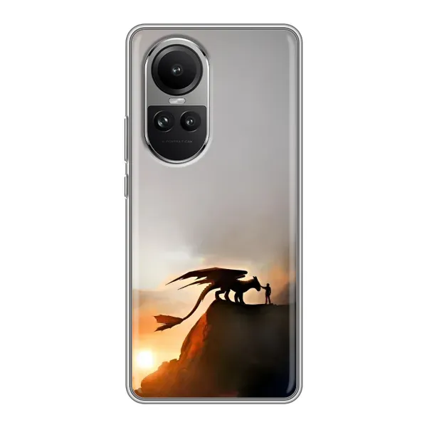 Чехол с рисунком «Мультиик Беззубик» для OPPO Reno 10 Pro Чехол с рисунком «Мультиик Беззубик» для OPPO Reno 10 Pro
