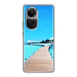 Летний Чехол на Oppo Reno 10 Pro (Набережная)