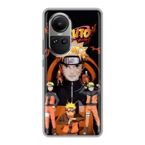 Чехлы с принтом Наруто на Oppo Reno 10 Pro (Naruto герой)