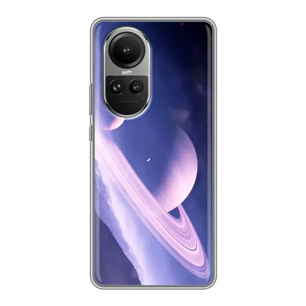 Чехол с рисунком «Планета в космосе» для OPPO Reno 10 Pro Чехол с рисунком «Планета в космосе» для OPPO Reno 10 Pro