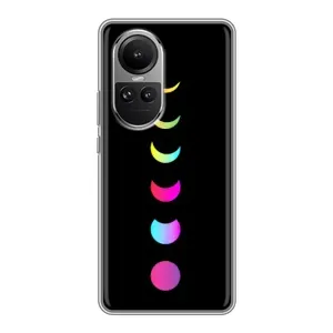 Чохол (ТПУ) з планетами на Oppo Reno 10 Pro (Повнолуння)
