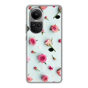 Чохли з принтом Троянд для Oppo Reno 10 Pro (Різні квіти)
