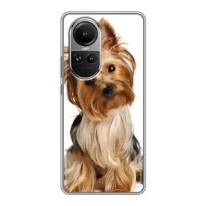 Чохол (ТПУ) Милі песики для Oppo Reno 10 Pro (Пес Терьєр)