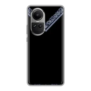 Силиконовый Чехол на Oppo Reno 10 Pro (Воротник вышиванки)